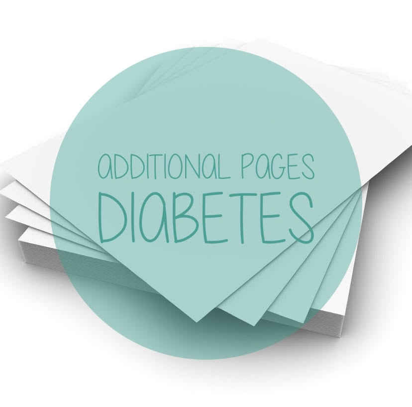Diabetes - Additional Pages